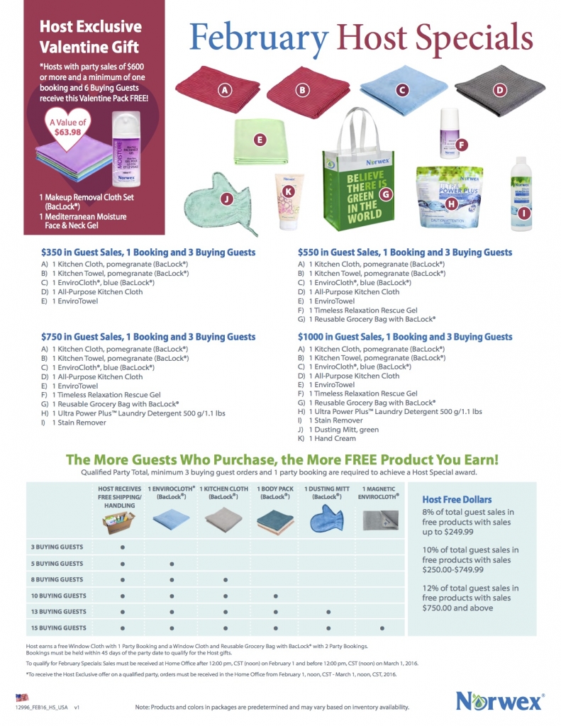 Art #10 - Feb Host Specials